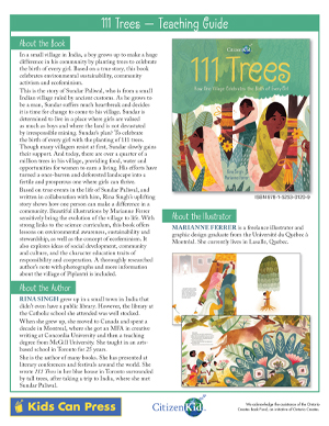 111 Trees Teaching Guide
